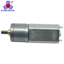 ETONM mini gear motor high torque 12v dc with 20mm